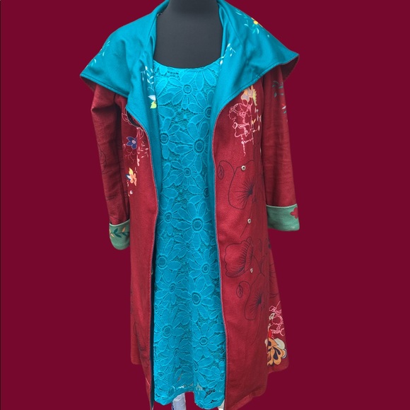 Misslook Artistic Long Jacket - Picture 5 of 15